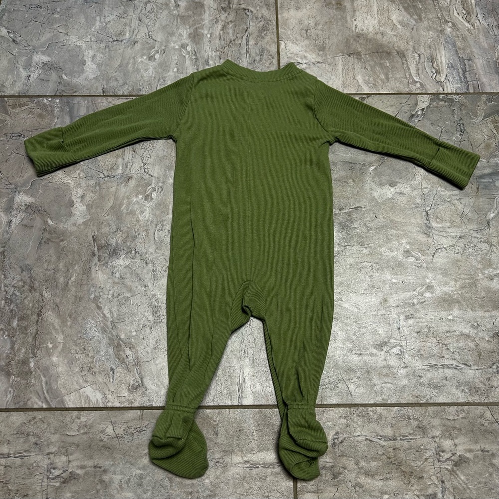 Nike Olive Green Ribbed Jacket - Picture 7 of 7